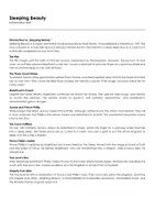 Aperçu - Feuilles d'exercices - Sleeping Beauty (fiches de travail en anglais sur le film) - Page de couverture