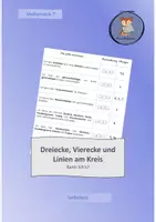 Vorschau - Arbeitsblätter - Kann ich's - Dreiecke, Vierecke und Kreise - Seite 1