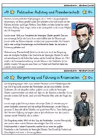 Vorschau - Bildkarten - Abraham Lincoln - Wissenskartei - Berühmte Persönlichkeiten - Seite 2