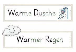 Vorschau - Anderer Materialtyp - Warme Dusche, warmer Regen, Soziales Lernen - Seite 1