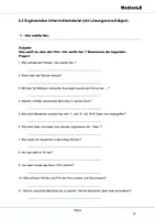 Vorschau - Arbeitsblätter - Haie - Ergänzende Aufgaben mit Lösungen - Deckblatt