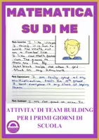 anteprima - Materiale di supporto/inclusione - Matematica su di me | Attività di inizio anno scolastico - Pagina di copertina