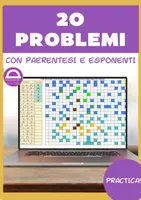 anteprima - Esercizi - Espressioni con parentesi ed esponenti pixel art - Pagina 1