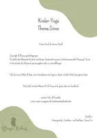 Vorschau - Stundenentwürfe - Kinder-Yoga: 5 Einheiten zum Thema "Sinne" - Seite 1