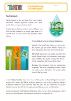 Vorschau - Arbeitsblätter - Nachhaltige Holzwirtschaft (Technik) - Seite 1