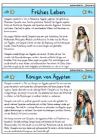 Vorschau - Bildkarten - Cleopatra - Wissenskartei - Berühmte Persönlichkeiten - Seite 1