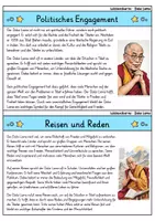 Vorschau - Bildkarten - Dalai Lama - Wissenskartei - Berühmte Persönlichkeiten - Seite 3