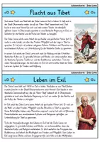 Vorschau - Bildkarten - Dalai Lama - Wissenskartei - Berühmte Persönlichkeiten - Seite 2