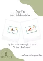 Vorschau - Bildkarten - Kinder-Yoga Spiel - Finde deinen Partner - Deckblatt