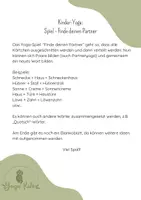 Vorschau - Bildkarten - Kinder-Yoga Spiel - Finde deinen Partner - Seite 2