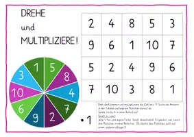Vorschau - Unterrichtsreihen - Einmaleins von 1 - Dreh und multipliziere! - Seite 2