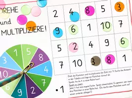 Vorschau - Unterrichtsreihen - Einmaleins von 1 - Dreh und multipliziere! - Seite 1