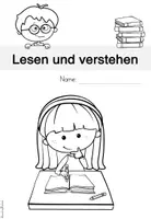 Vorschau - Arbeitsblätter - Leseverstehen Klasse 1 & 2 | Fragen zum Textverständnis | Deutsch Grundschule - Seite 1