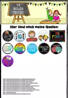 Vorschau - Mal- und Bastelvorlagen - Dankbarkeit - Lapbook - Seite 2