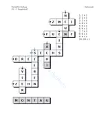 Vorschau - Stundenentwürfe - 105 1x1-1er Kreuzworträtsel - Seite 1