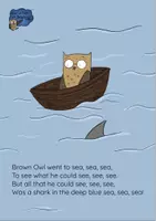 Προεπισκόπηση - Φύλλα εργασίας - Brown Owl At the Seashore - CLAPPING RHYME - Σελίδα 1