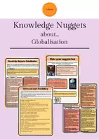 Vorschau - Arbeitsblätter - Knowledge Nuggets: Globalisation - Deckblatt
