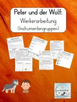 Vorschau - Arbeitsblätter - Materialpaket: Peter und der Wolf - Seite 1