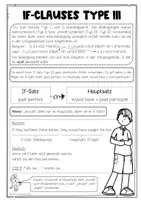 Vorschau - Arbeitsblätter - Conditional III - If-Clauses Type 3 - Arbeitsblätter und Merkblatt (If-Sätze) - Seite 3