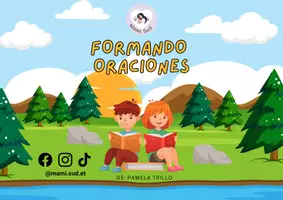 Vista previa - Refuerzo / NEE / Materiales de apoyo - NUEVO FORMANDO ORACIONES NIÑOS - Portada