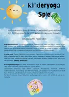 Vorschau - Spiele - Kinderyoga Spiel - Seite 1
