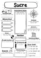 Vorschau - Arbeitsblätter - Hauptstädte in Südamerika - 12 Steckbriefe Materialpaket - Seite 2