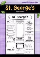 Vorschau - Arbeitsblätter - St. George´s Steckbrief - Hauptstadt in Grenada (Deutsch) - Deckblatt