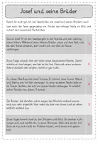 Vorschau - Arbeitsblätter - Leseübungen zum sinnentnehmenden Lesen: Josef und seine Brüder - Seite 3
