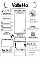 Vorschau - Arbeitsblätter - Malta MEGABUNDLE - Wissenskartei, Lückentext, Steckbrief, Suchsel - Seite 2