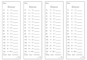 Vorschau - Test - Blitztest_Mathe_Multiplikation Zahl 7 - Seite 3