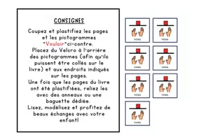 Aperçu - Feuilles d'exercices - Ensemble Activité à la CAA Mot de Base VOULOIR - Page 3