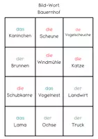Vorschau - Spiele - Bild-Wort Merk es dir Bauernhof - Seite 3