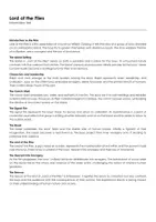 forhåndsvisning - Lord of the Flies (Arbejdsark til filmen på engelsk) - forside