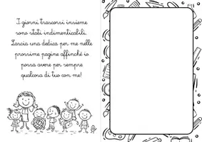 anteprima - Altro tipo di materiale - Il quaderno delle dediche - attività ultimo giorno scuola - Pagina 1