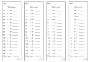 Vorschau - Test - Blitztest_Mathe_AdditionundSubtraktion_ZR5 - Seite 2