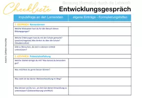 Vorschau - Arbeitsblätter - Checklisten für offenes und selbstgesteuertes Lernen - Seite 2
