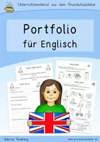Vorschau - Arbeitsblätter - Portfolio: Englisch in der Grundschule (Lerntagebuch) - Deckblatt