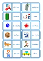 Vorschau - Spiele - ks - Laute: alle Schreibweisen - Domino - Seite 3