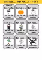 Vorschau - Unterrichtsreihen - Materialpaket - Spiele Halloween - DaZ/DaF, Deutsch, Sachunterricht (Grundschule) - Seite 2