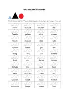 Vorschau - Arbeitsblätter - Wortarten bestimmen: Artikel, Nomen oder Verb? - Deckblatt