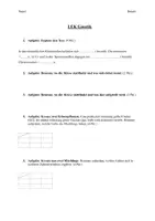 Vorschau - Arbeitsblätter - Klassenarbeit zum Thema Genetik - Seite 1