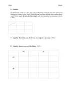 Vorschau - Arbeitsblätter - Klassenarbeit zum Thema Genetik - Deckblatt