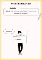Vorschau - Arbeitsblätter - Soziale Rollen und Erwartungen - Rollenspiel und Arbeitsblätter mit Lösungen - Seite 2