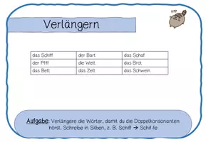 Vorschau - Stationenlernen - Übungskartei Doppelkonsonanten - Seite 2