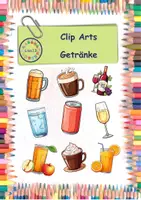 Vorschau - selbst erstellte Cliparts/Grafiken - Clip Arts Getränke (29 Bilder) - Deckblatt