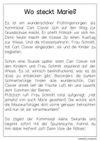 Vorschau - Arbeitsblätter - Escape Room Wiese Kommissar Carl Clever - Seite 3