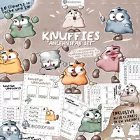 Vorschau - Arbeitsblätter - Knuffies „Arbeitsblätter Reihe“ MATERIALPAKET - Seite 3