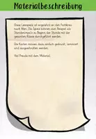 Vorschau - Spiele - Kunstspiel / Lesespiel - Ich habe ... Wer hat ...? - Farbenlehre - Seite 1