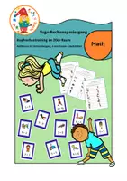 Vorschau - Arbeitsblätter - Materialpaket Yoga_Rechenspaziergänge: Addition und Subtraktion im Zwanzigerraum mit Zehnerübergang - Seite 1