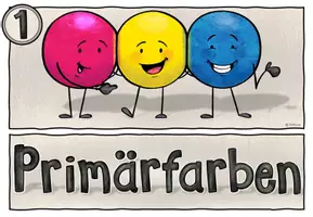 Vorschau - Poster - Farbenlehre Poster / Tafelkarten - Primär-, Sekundär- und Tertiärfarben - Seite 3